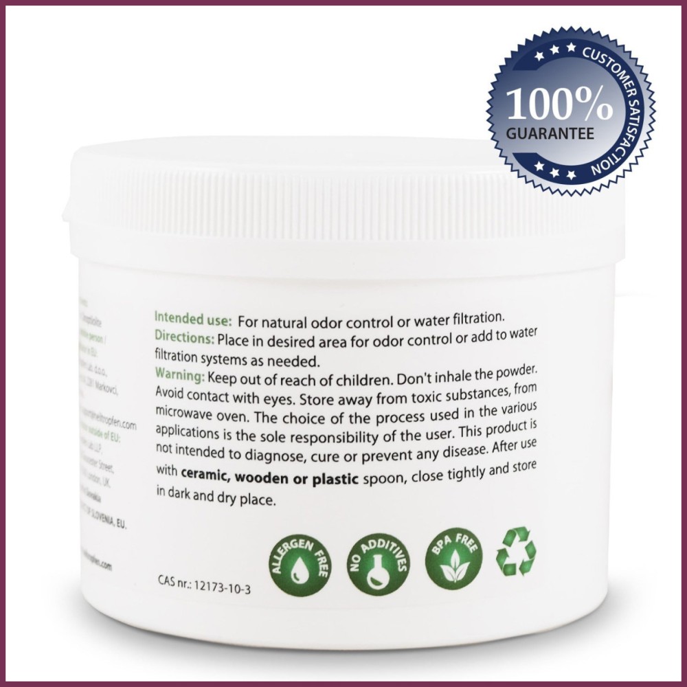 Zeolite clinoptilolite 3xTMA 250g