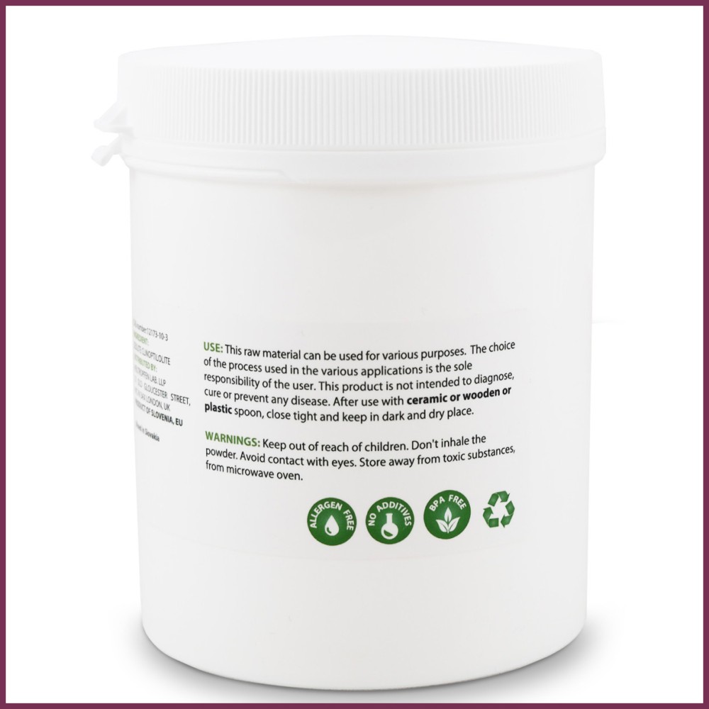 Zeolite clinoptilolite 3xTMA 454g