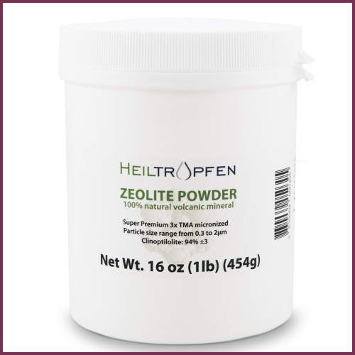 Zeolite clinoptilolite 3xTMA 454g