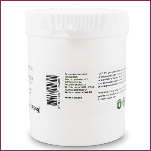 Zeolite clinoptilolite 3xTMA 454g